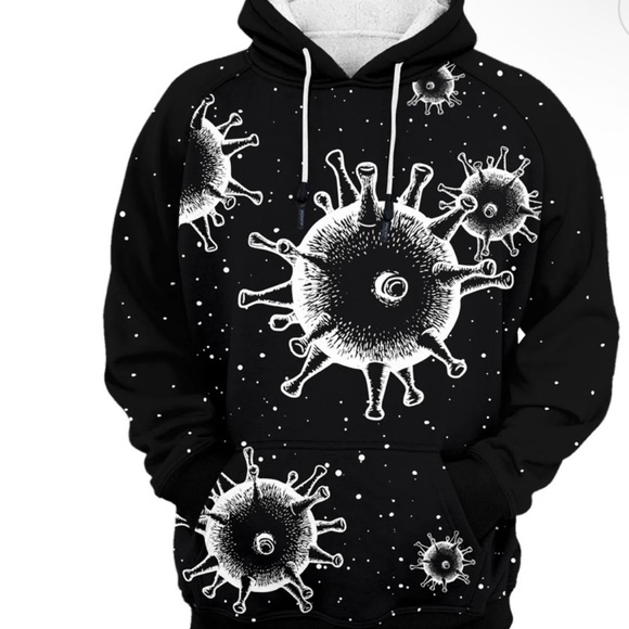 ~ FreshHoods Virus Hoodie Size XXXL - Picture 1 of 11